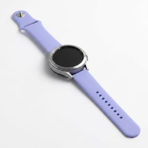 MYBANDZ Szilikon óraszíj gömb csattal /levendula/ 18mm