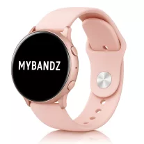 MYBANDZ Szilikon óraszíj gömb csattal /púder/ 18mm