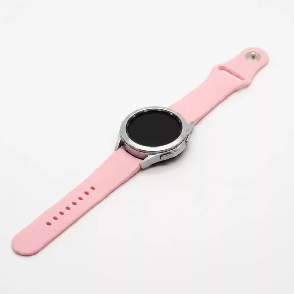 MYBANDZ Szilikon óraszíj gömb csattal /púder/ 18mm