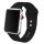 Apple Watch szilikon óraszíj /fekete/ 42/44/45/49 mm
