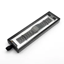MYBANDZ Titán fém óraszíj / grafit/ 22mm