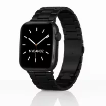   Apple Watch klasszikus fém óraszíj /fekete/ 44/45/46/49 mm