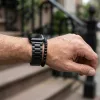 Apple Watch klasszikus fém óraszíj /fekete/ 44/45/46/49 mm