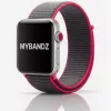 Apple Watch rugalmas szövet óraszíj /szürke-korall/ 40/41 és 42mm
