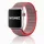 Apple Watch rugalmas szövet óraszíj /szürke-pink/ 40/41 és 42mm