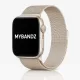 Apple Watch milánói fém óraszíj /starlight/ 44/45/46/49 mm