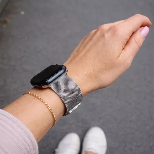 Apple Watch milánói fém óraszíj /starlight/ 44/45/46/49 mm