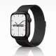 Apple Watch milánói fém óraszíj /fekete/ 40/41 és 42mm