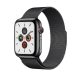 Apple Watch milánói fém óraszíj /fekete/ 38/40/41 mm