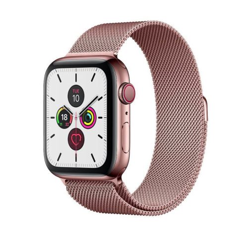 Apple Watch milánói fém óraszíj /pink-arany/ 38/40/41 mm
