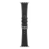 Apple Watch bőróraszíj /fekete/ 44/45/46/49 mm