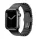 Apple Watch nagy láncszemes fém óraszíj /fekete/ 40/41 és 42mm