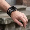 Apple Watch nagy láncszemes fém óraszíj /fekete/ 40/41 és 42mm