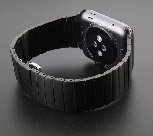 Apple Watch nagy láncszemes fém óraszíj /fekete/ 40/41 és 42mm