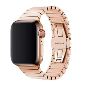   Apple Watch nagy láncszemes fém óraszíj /rosegold/ 40/41 és 42mm