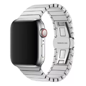   Apple Watch nagy láncszemes fém óraszíj /ezüst/ 44/45/46/49 mm