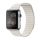 Apple Watch mágneses bőróraszíj /fehér/ 38/40/41 mm
