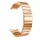 MYBANDZ Nagy láncszemes fém óraszíj / rosegold / 20mm