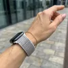 Apple Watch rugalmas szövet óraszíj /szürke/ 44/45/46/49 mm