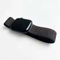   Apple Watch rugalmas szövet óraszíj /fekete/ 44/45/46/49 mm