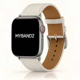 Apple Watch bőróraszíj /fehér/ 40/41 és 42mm