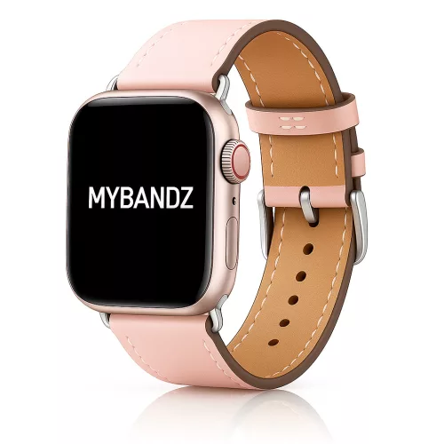 Apple Watch bőróraszíj /rózsaszín/ 40/41 és 42mm