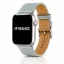 Apple Watch bőróraszíj /világos szürke/ 40/41 és 42mm