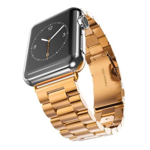 Apple Watch klasszikus fém óraszíj /rose-gold/ 42/44/45/49 mm