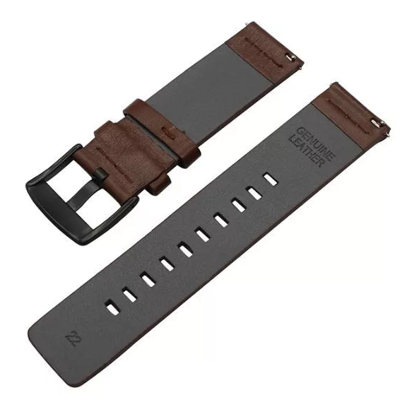 MYBANDZ Olasz prémium bőróraszíj / barna / 20mm
