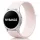 MYBANDZ Tépőzáras rugalmas szövet óraszíj / világos pink / 22mm
