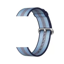 MYBANDZ Szövet óraszíj /kék-szürke/ / 20mm