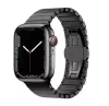 Apple Watch nagy láncszemes fém óraszíj /fekete/ 44/45/46/49 mm