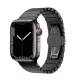 Apple Watch nagy láncszemes fém óraszíj /fekete/ 44/45/46/49 mm