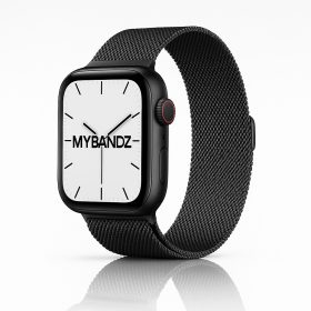 Apple Watch milánói fém óraszíj /fekete/ 44/45/46/49 mm