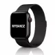 Apple Watch milánói fém óraszíj /fekete/ 44/45/46/49 mm