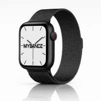 Apple Watch milánói fém óraszíj /fekete/ 44/45/46/49 mm