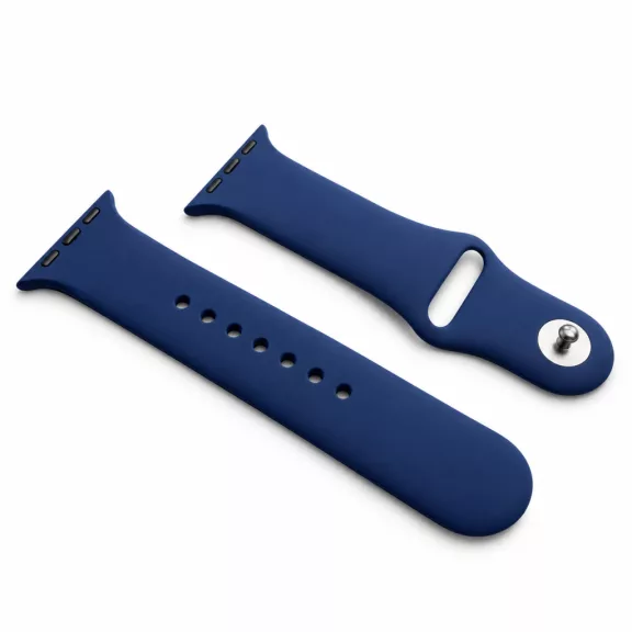 Apple Watch szilikon óraszíj gömb csattal /éjkék/ 40/41 és 42mm