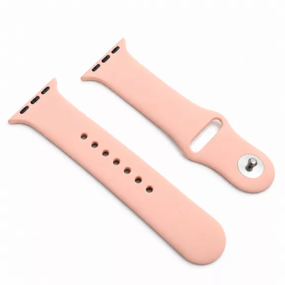 Apple Watch szilikon óraszíj gömb csattal /barack/ 40/41 és 42mm