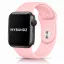 Apple Watch szilikon óraszíj gömb csattal /púder/ 44/45/46/49 mm