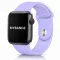 Apple Watch szilikon óraszíj gömb csattal /lila/ 44/45/46/49 mm