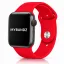 Apple Watch szilikon óraszíj gömb csattal /piros/ 44/45/46/49 mm