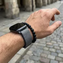  Apple Watch rugalmas szövet óraszíj /viharszürke/ 44/45/46/49 mm