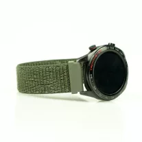   MYBANDZ Tépőzáras rugalmas szövet óraszíj / khaki / 22mm