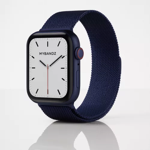 Apple Watch milánói fém óraszíj /éjkék/ 40/41 és 42mm