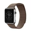 Apple Watch mágneses bőróraszíj /barna/ 44/45/46/49 mm