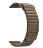 Apple Watch mágneses bőróraszíj /barna/ 44/45/46/49 mm