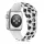Apple Watch szilikon óraszíj /fehér-tappancsos/ 44/45/46/49 mm