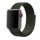 Apple Watch rugalmas szövet óraszíj /khaki/ 42/44/45/49 mm