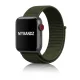 Apple Watch rugalmas szövet óraszíj /khaki/ 44/45/46/49 mm