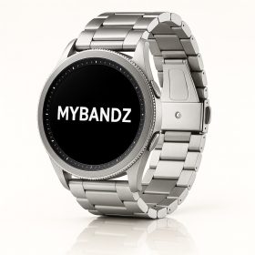 MYBANDZ Klasszikus fém óraszíj /ezüst/18mm